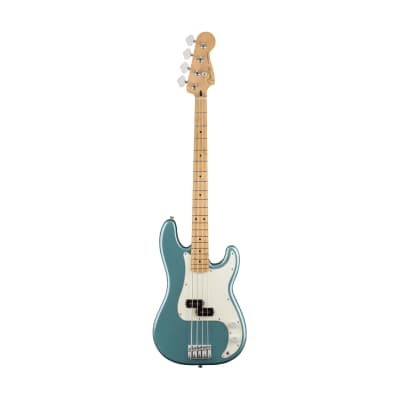 Fender Player Precision Bass Guitar, Maple FB, Tidepool image 1