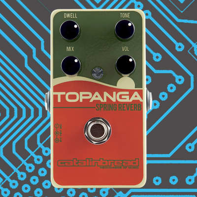 Catalinbread hot Topanga Spring Reverb Gitarre Pedal