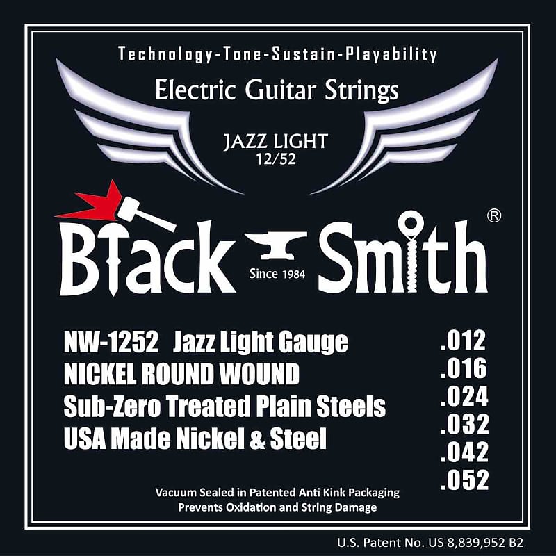 Black Smith NW1252 - Jeu Cordes électriques 12-52 image 1