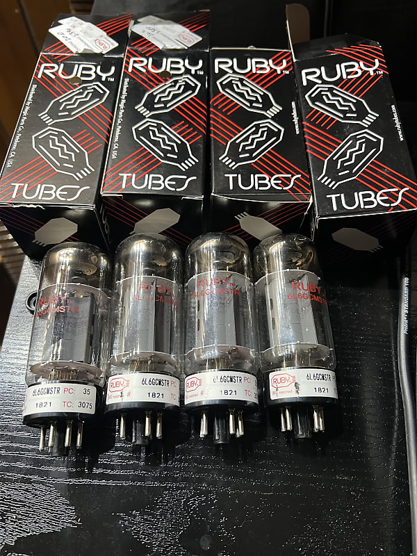 Ruby Tubes 6l6GCMSTR Reverb
