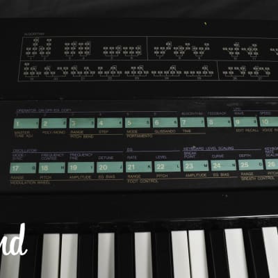 YAMAHA DX7 Digital Programmable Algorithm Synthesizer in Very Good Condition image 13