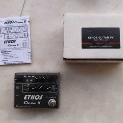 Reverb.com listing, price, conditions, and images for custom-tones-ethos-clean-ii-preamp