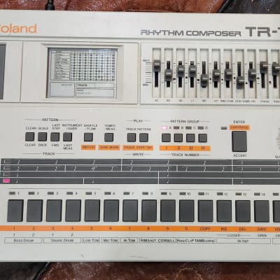Roland TR707 Drum Machine Sequencer 1985 Japan