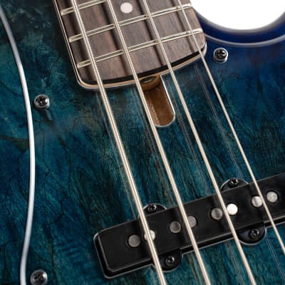 Cort GB-Fusion 4 Blue Burst w/Gigbag (B Stock) image 8