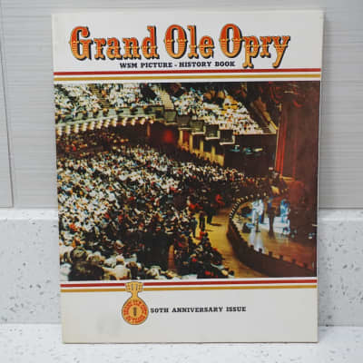 1976 Grand Ole Opry WSM Picture History Book 50th Anniversary Nashville Country for sale