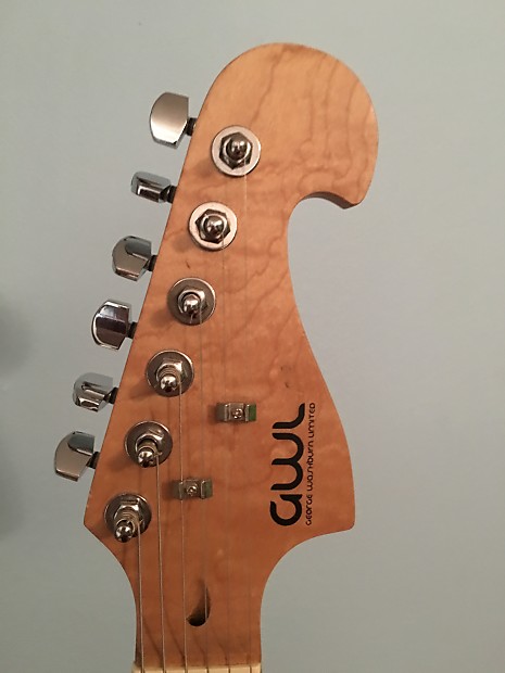 RARE GWL Stratocaster Black fender style strat