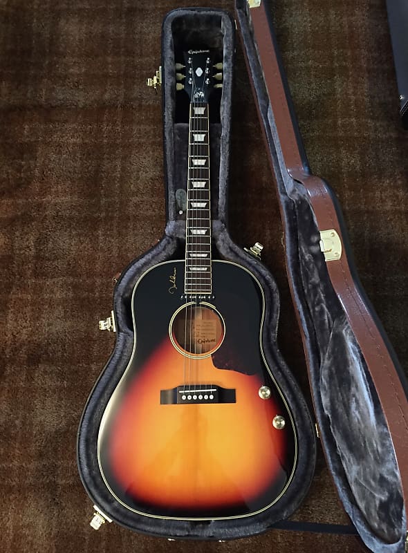Epiphone John Lennon EJ-160e — with Upgrades & Custom Logo