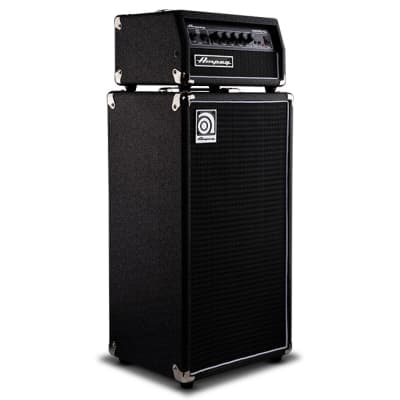 Ampeg Micro-CL 100W (Head) & 2x10" (Cabinet) Compact Bass Stack image 4
