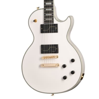 Epiphone Matt Heafy Les Paul Custom Origins Bone White Guitar inc Case for sale