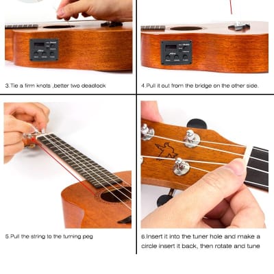 Electric Ukulele - Free Shipping - ukulele with EQ / United States / 23 inches image 14