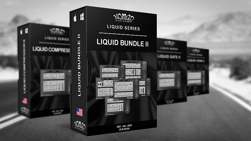 New Nomad Factory Liquid Bundle II Software (Download/Activation Card) - Nomad Factory image 1