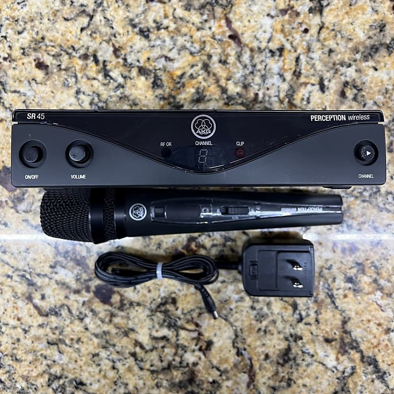 AKG Perception Wireless Microphone System w/ SR45 Receiver & | Reverb