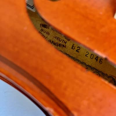 Ernst Heinrich Roth Stradivarius copy 1972 4/4 violin - red brown image 16