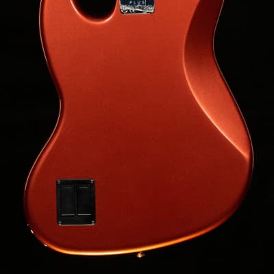 Fender Player Plus Jazz Bass Aged Candy Apple Red Maple Fingerboard Bass Guitar - MX21163712-9.75 lbs image 4