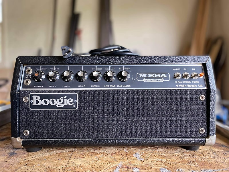 Mesa Boogie Mark II B 60/100 Head 1982 Black | Reverb