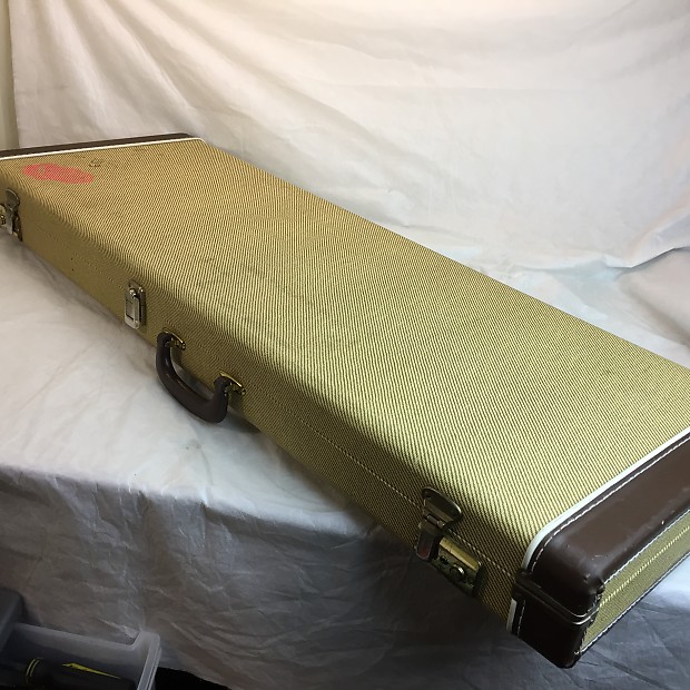 Everest Tweed Hardshell Guitar Case for S Shaped Right or Reverb