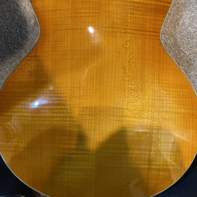 Paul Saunders Instruments 16" archtop guitar 2006 - Honey Blonde image 10