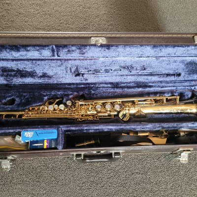 Yamaha YSS-62 Soprano Saxophone- Brass image 3