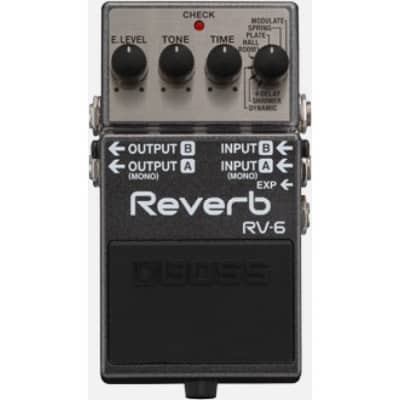 Boss RV-6 Reverb Effects Pedal RV6 image 1