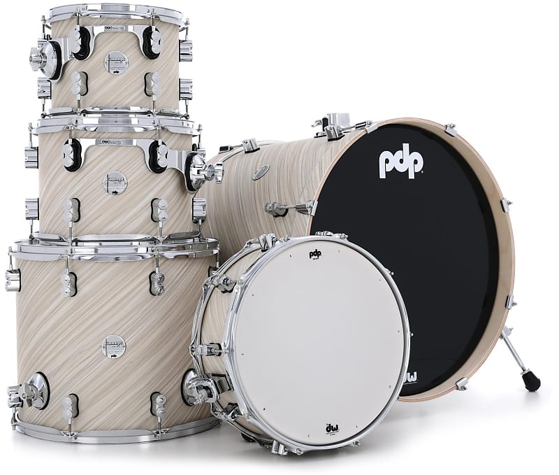 PDP Concept Maple 5-piece Shell Pack - Twisted Ivory