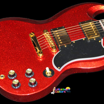 Gibson Custom Shop Special Order SG Custom M2M-2023-Red Sparkle for sale