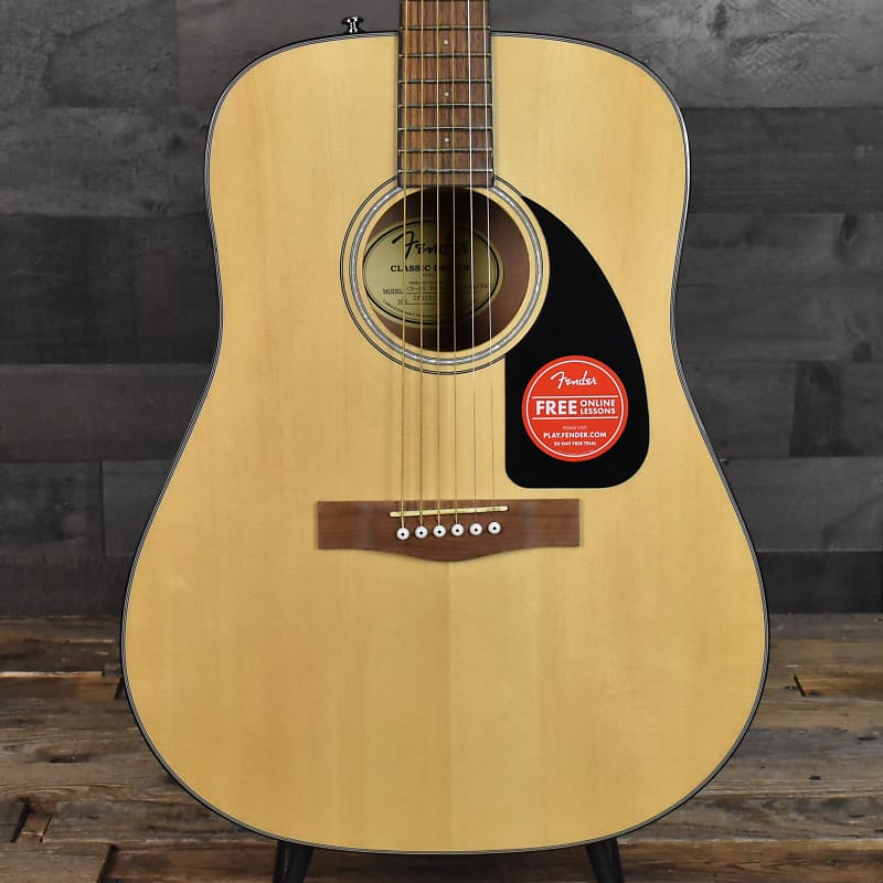 Fender CD-60 Dreadnaught Acoustic Guitar  with Hard Case - Natural Gloss Finish image 1