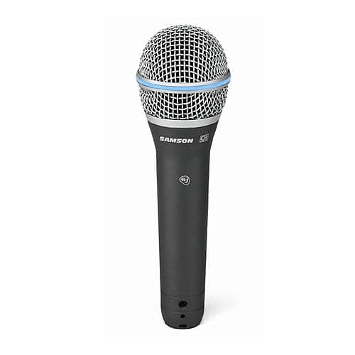 Samson Q8 Super-Cardioid Dynamic Microphone, 50 Hz to 16k Hz Frequency Response, 300 Ohm Impedance image 1