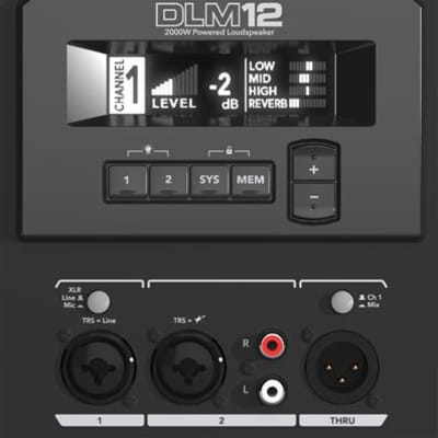 Mackie DLM12 12 Inch 2000 Watt Full Range Powered Loudspeaker image 4