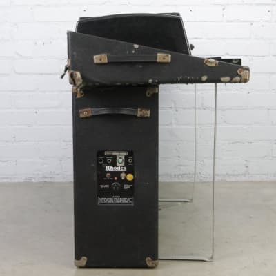 1976 Rhodes Eighty Eight Suitcase Piano 88-Note Keyboard & PR7054 Speaker #46102 image 7