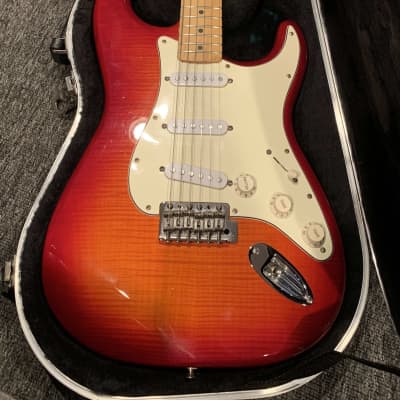 Fender Stratocaster Strat Plus Top 2015 - Aged Cherry Burst image 1