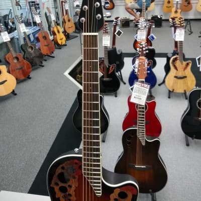 Ovation Celebrity Elite CE48P-KOAB Acoustic - Electric Guitar - Koa Burst image 3