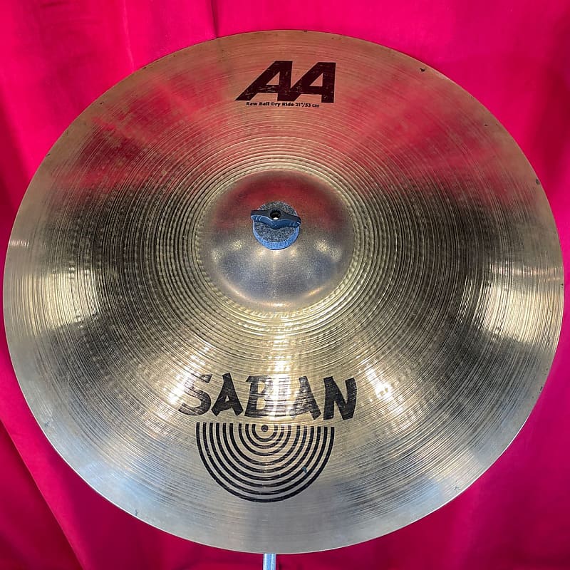Sabian AA RAW BELL 21" Ride Cymbal (Miami, FL Dolphin Mall) image 1