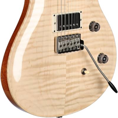 PRS Paul Reed Smith CE24 Electric Guitar (with Gig Bag), Natural Flame Maple image 8
