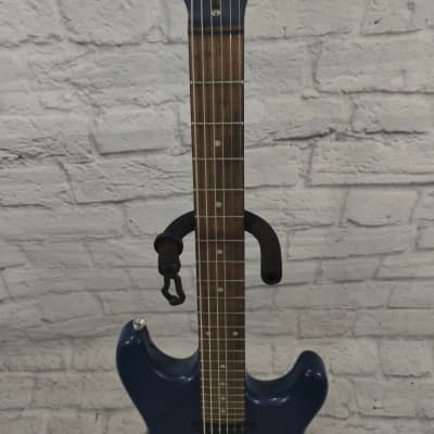 CMI Blue Electric Guitar S Style image 3