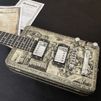 1987年製 FERNANDES FR-55T Long Scale 24F Black フェルナンデス　ロング・スケール　ネック 　ブラック　うっすらトラ杢