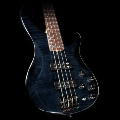 Yamaha TRBX604FM 4-String Electric Bass Guitar- Translucent Black image 7