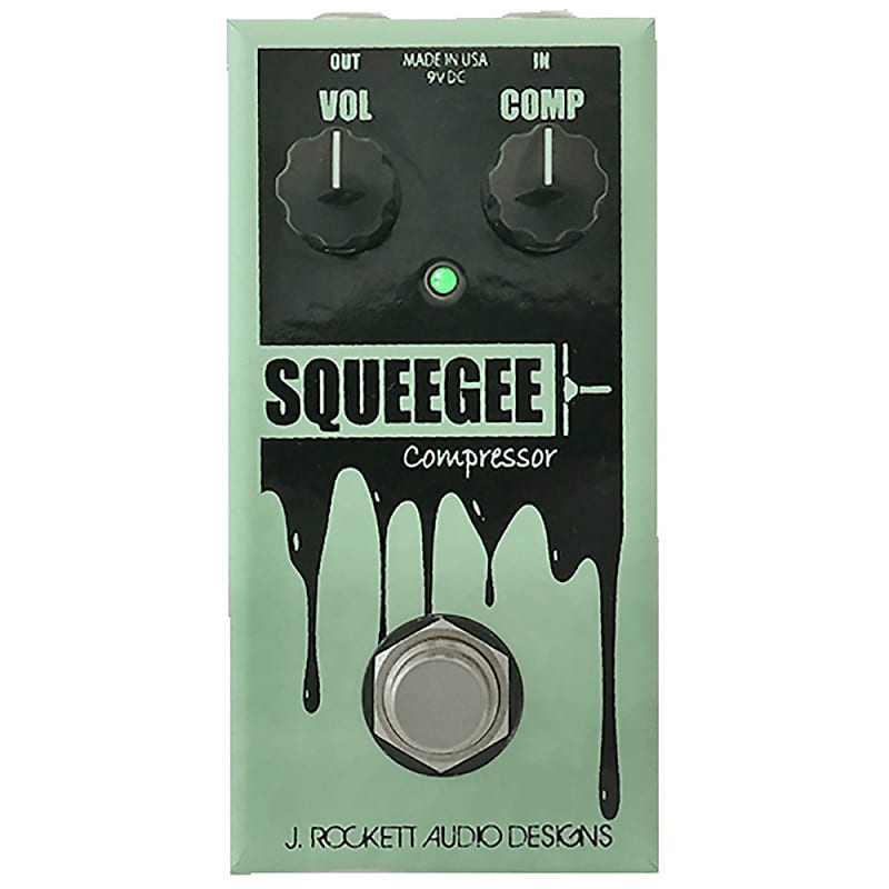 J Rockett Jet Squeegee Compressor True Bypass Limited Run Guitar Effects Pedal image 1