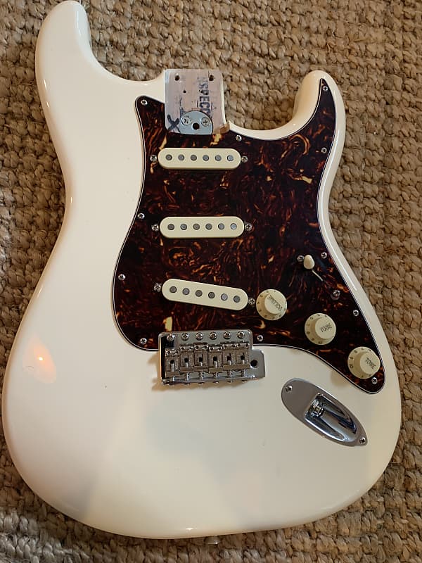 Fender Stratocaster 70s Body with loaded pickguard | Reverb