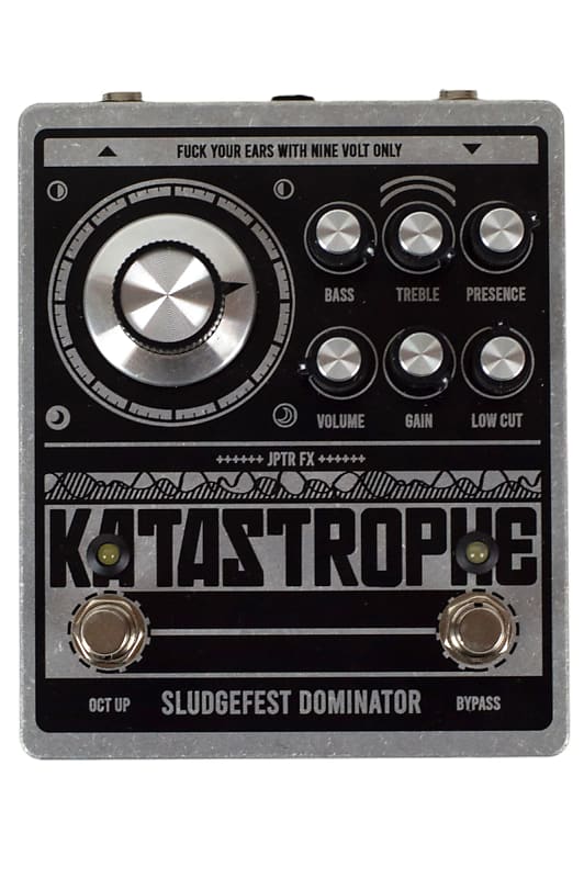 Used JPTR FX Katastrophe Sludgefest Dominator Distortion Pre Amp Pedal