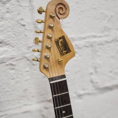 Postal 24" scale electric guitar with built in speaker image 13