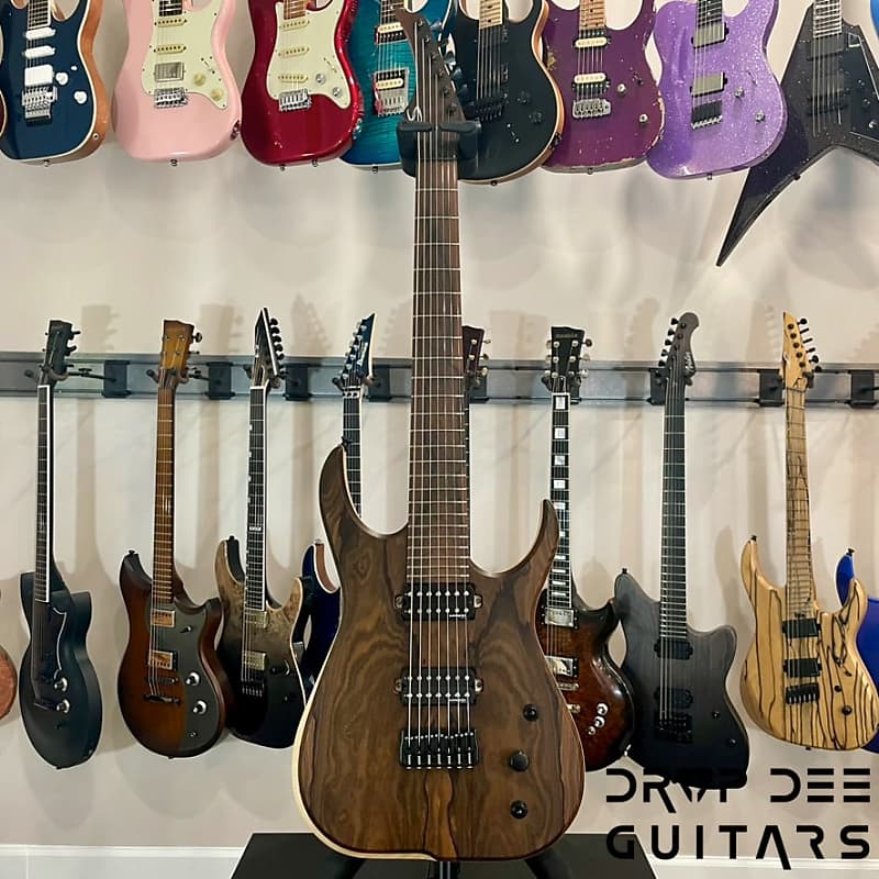 Skervesen Raptor 7 7-String Electric Guitar w/ Case-Ziricote