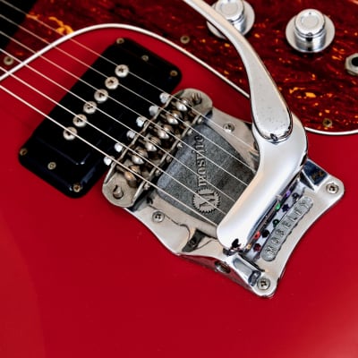 1970s Mosrite Ventures Model Vintage Guitar Strawberry Red w/ Case, Firstman Japan image 8