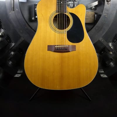 Abilene AW-25 Acoustic Electric Guitar w/ Hard Case for sale
