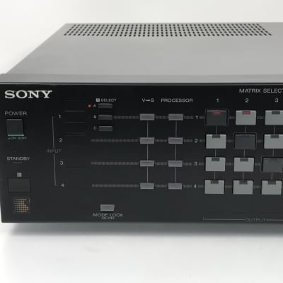 Sony SB-V900 Video Audio Matrix Selector Mixer RCA S Video