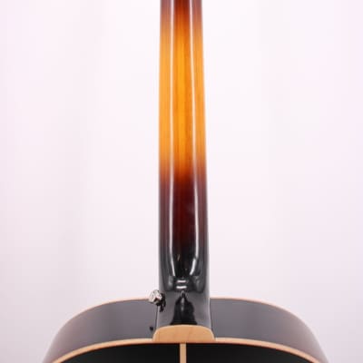 Epiphone El Capitan J-200 Studio Acoustic Electric Bass Aged Vintage Sunburst Gloss image 7
