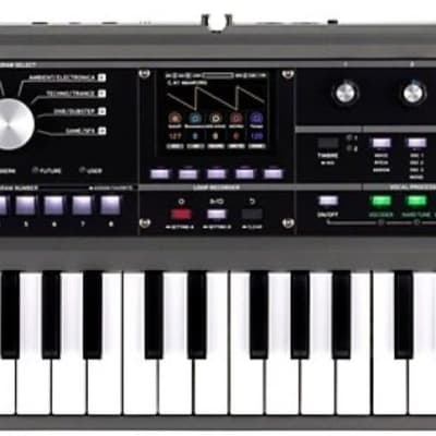 Korg MicroKORG 2 37-Key Virtual Analog Synthesizer and Vocoder - Black