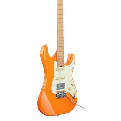 Schecter Nick Johnston Traditional HSS Electric Guitar Atomic Orange image 8