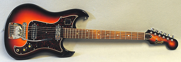 Conrad Vintage 1960s Electric Guitar Sunburst Made in Japan
