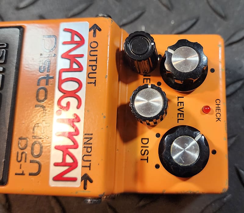 Boss DS-1 Distortion Modded Analogman Pro/Midrange Knob Mod