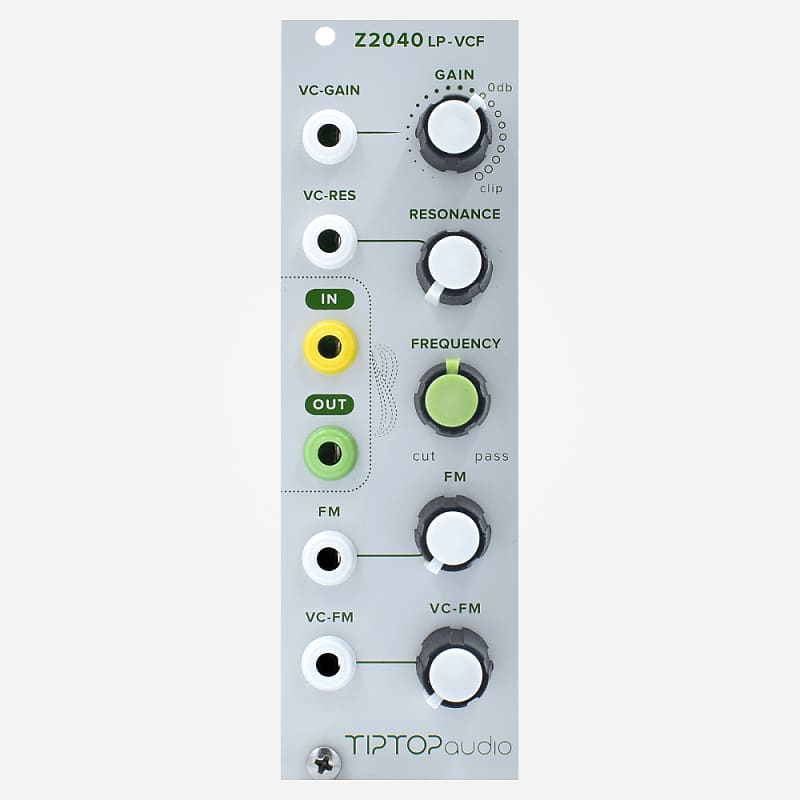 Tiptop Audio Z2040 4POLE VCF MKII Eurorack Filter Reverb